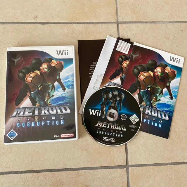 JEU WII METROID Prime 3 Corruption Nintendo Wii compatible Wii U EUR 9,99 PicClick FR