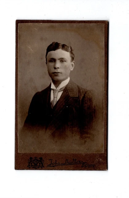 CDV Foto Herrenportrait - Bonn 1900er