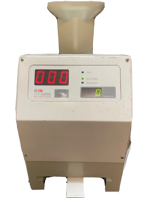 Kirby Lester KL15e Tablet / Capsule Counter No Tray/ Funnel Pharmacy rx