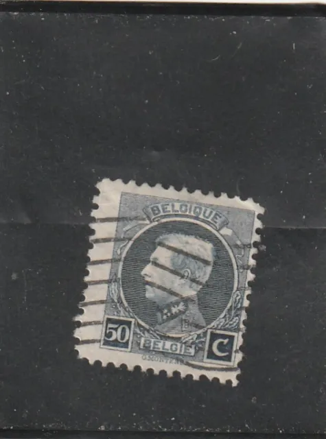 L6054 BELGIQUE  Timbre Y&T N° 211 de 1921-27 " Albert 1er " Oblitéré