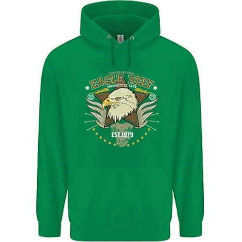 Felpa con cappuccio Eagle Reef Moto Moto Biker Bambini Bambini 8