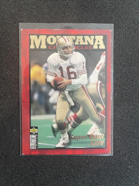 1995 COLLECTOR'S CHOICE Joe Montana Montana Chronicles Card #jm 8 EUR 1 ...