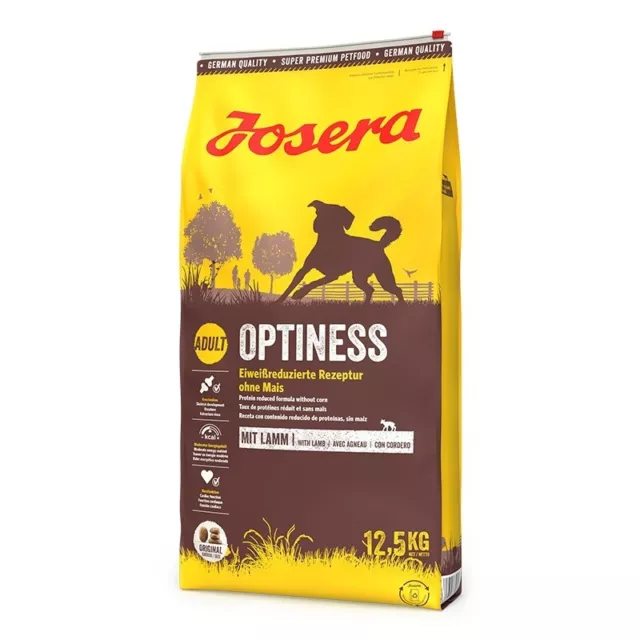 2 x 12,5kg JOSERA Optiness mit Lamm ohne Mais adulte normal aktive Hunde 2