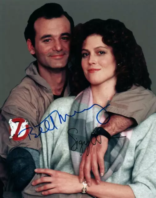 Bill Murray Sigourney Weaver signed 8x10 autographed Photo + COA