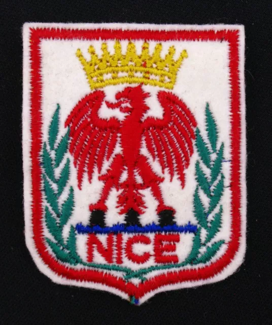 Ecusson brodé (patch/embroidered crest) ♦ Nice