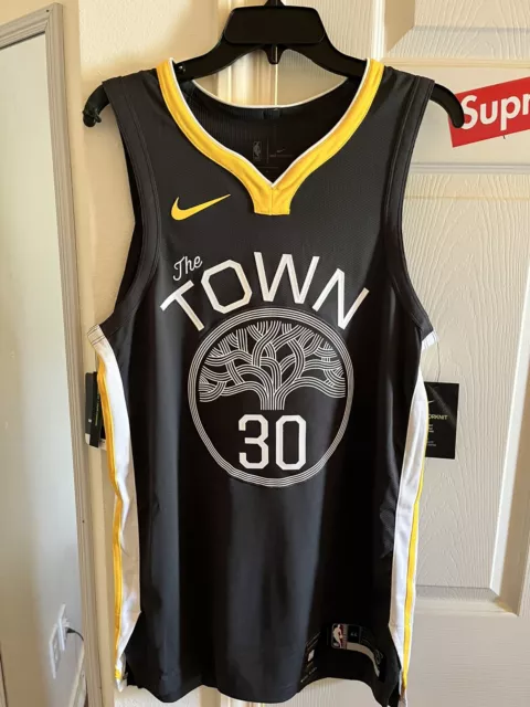 NBA NIKE STEPHEN Curry #30 Warriors Town Vapor knit Stitched Jersey- Size  XXL $179.00 - PicClick