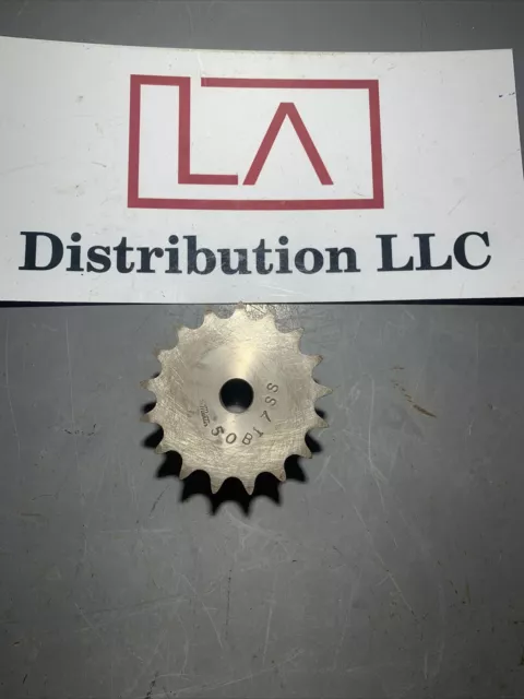 Martin Stock Bore Sprocket 17 Teeth Stainless Steel 5/8” 50B17SS