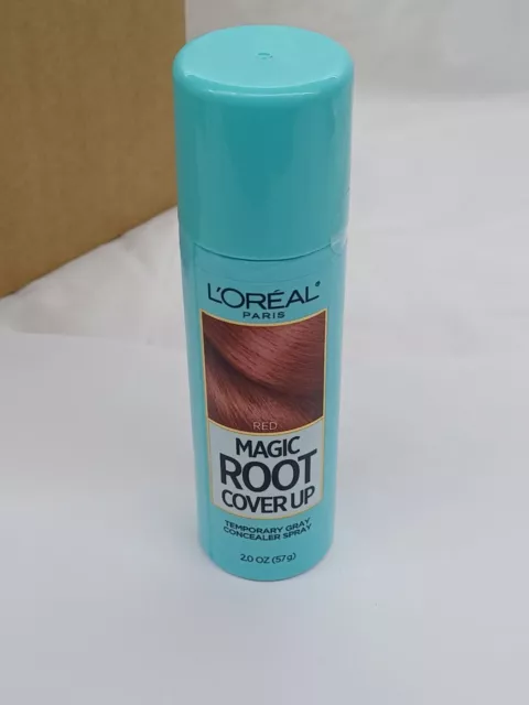 L'OREAL PARIS MAGIC Root Cover Up Gray Concealer Spray Red 2 oz $9.99 ...