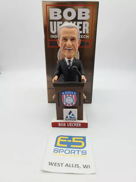2021 Lakeshore Chinooks Bob Uecker HOF Induction Speech Bobblehead SGA