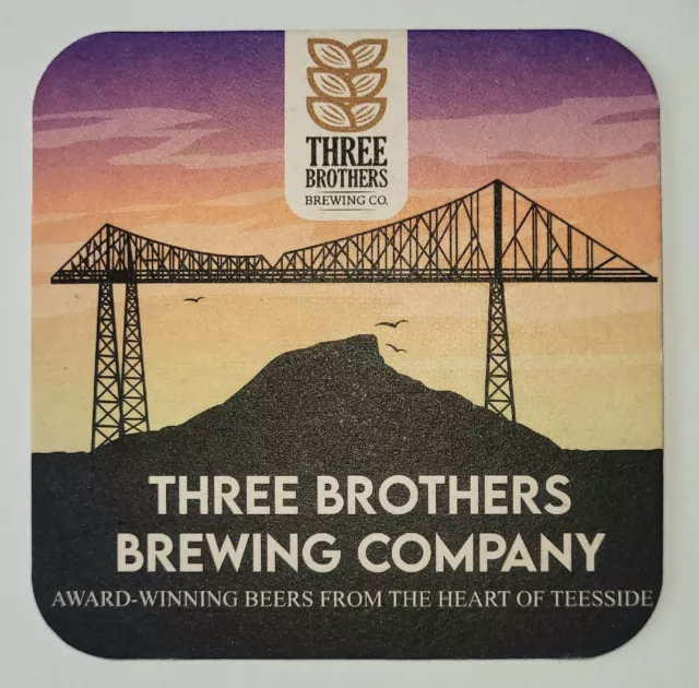 Three Brothers Brewing Company - Craft Beer Mat