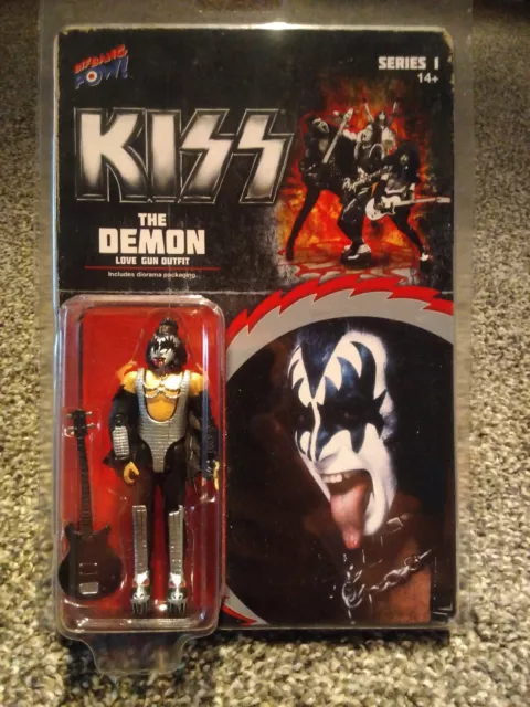 KISS Love Gun series 1 set of 4 figures Bif Bang Pow