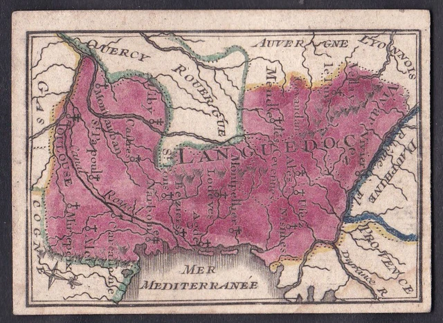 Languedoc Frankreich France carte a jouer cards playing card cartes Spielkarte