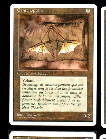 MRM FR/VF Ornithoptère - Ornithopter MTG Magic FWB 1994