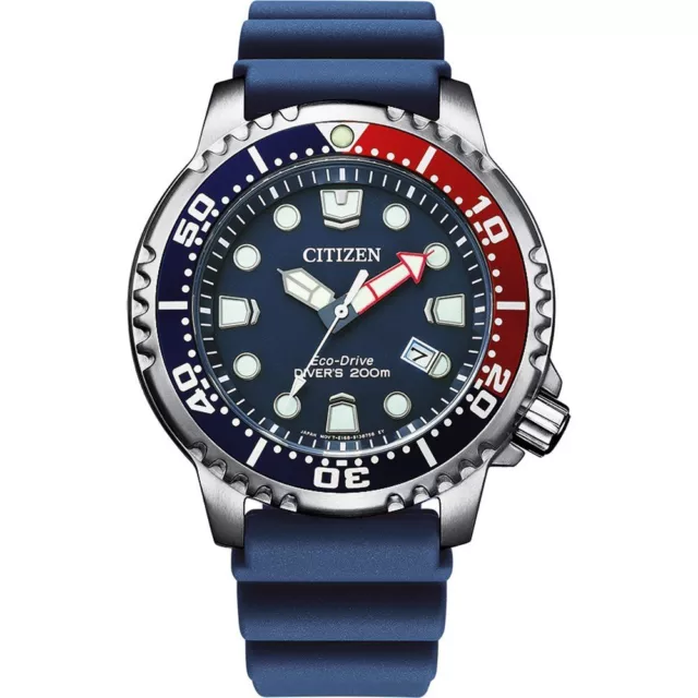 Citizen Montre Bleu Analogique Hommes Promaster Diver BN0168-06L