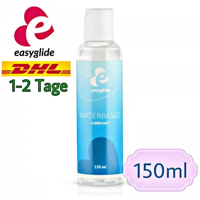 EasyGlide Gleitgel Gleitmittel Gleitcreme Sex CE Wasserbasis ohne Kleben - 150ml