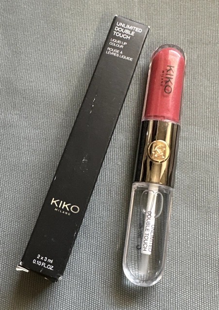 Labio líquido Kiko Milano ilimitado doble toque- 2 X 3ml-108 ¡NUEVO! Envío rápido