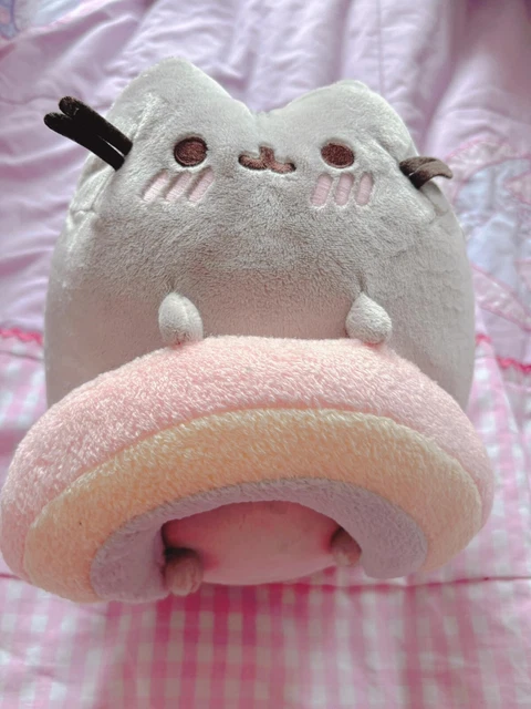 Pusheen with Rainbow 24cm Plush by Gund 🌈 kawaii toy brand new cat *UK SELLER*