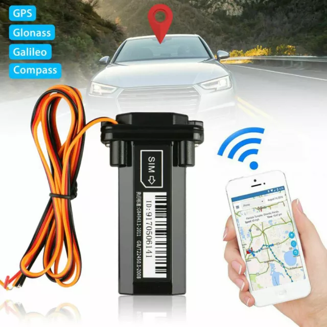 Car Vehicle Motorcycle GSM GPS Tracker Locator Global Real Time Tracking Device