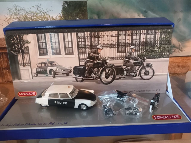 Coffret Minialuxe 1/43 - Citroën Berlines 4P 1955/58 - Série Limitée à 10 Exemplaires