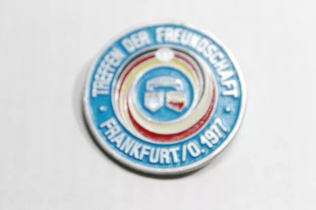 FDJ  Abzeichen Treffen der Freundschaft 1977 Frankfurt/O.