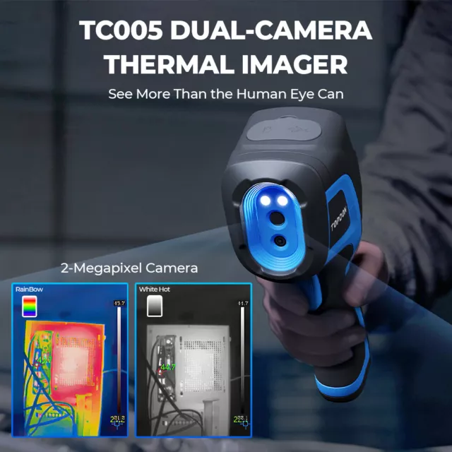 TOPDON TC005 Portable Handheld Infrared IR Thermal Imaging Digital Camera Tool 2