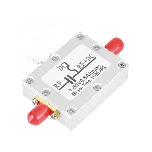 Miglior t-shirt RF DC blocker di lunga durata modulo a banda larga affidabile SMA 1 pz bias