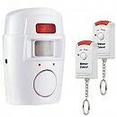 Allarme sensore di movimento wireless + 2 telecomandi 105db