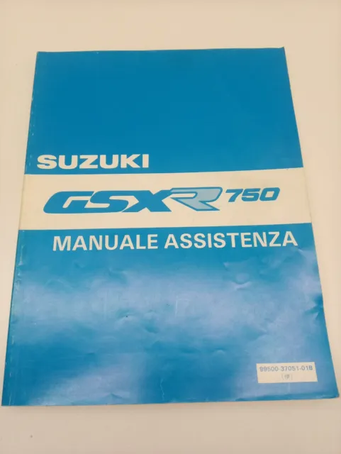 Manuale Officina Suzuki Gsx R 750 750 J  99500-37051-01B 1988