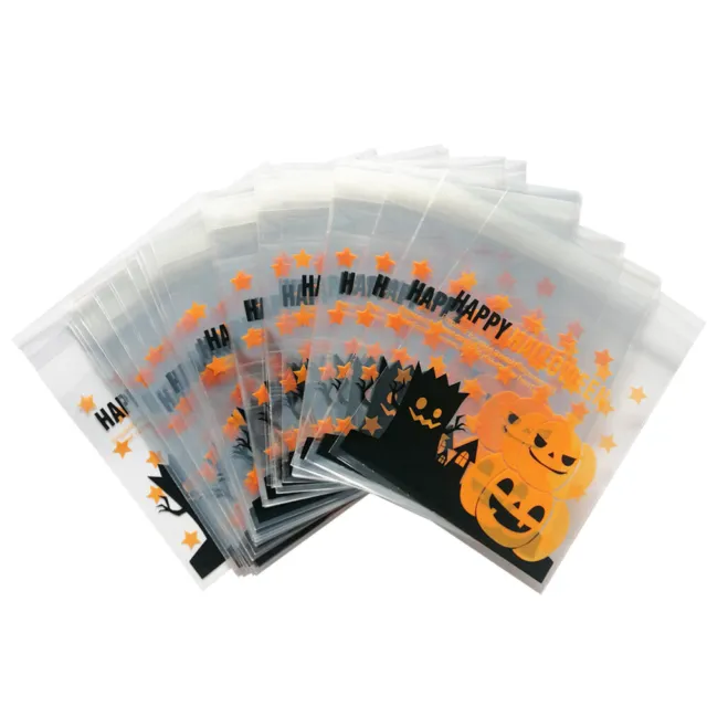 100 Pcs Sacchetti Di Caramelle Halloween Regalo Per Dolcetti Sacchetto