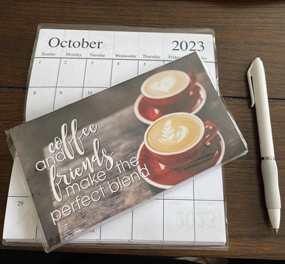 TWO YEAR POCKET Planner Calendar 2023-2024 Folk Art Design $3.49 - PicClick