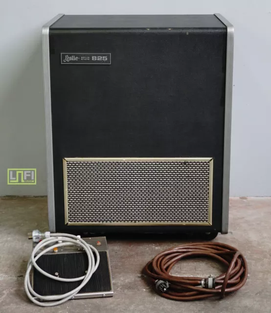 Leslie 825 1970's Solid State Vintage Speaker and Pre-Amp II With Cable - 240V