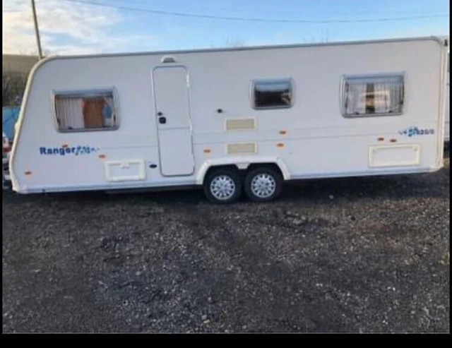 Bailey Ranger 620/6 6 Berth Fixed Bed Caravan With Awning And Accessories !!!!