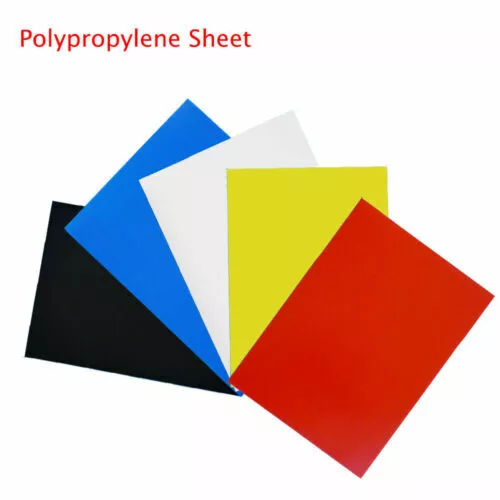 A2 Coloured Polypropylene Plastic Sheet 0.5mm Model Making, Arts & Crafts