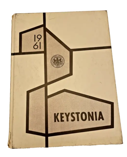 Kutztown Yearbook State College Pennsylvania PA Book Keystonia 1961