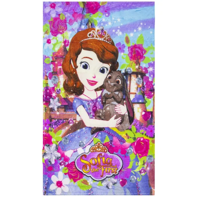 Kids Sofia The First Coral Fleece Blanket
