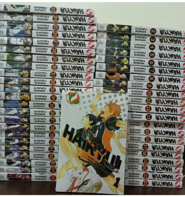 Haikyuu!! Vol.1-45 Manga book jump comics Japanese version Anime Sports