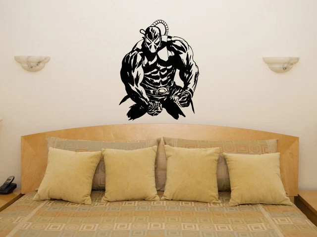 Décalques Autocollant Mural Décoration Maison Ménage Lotus Mural 3D Art