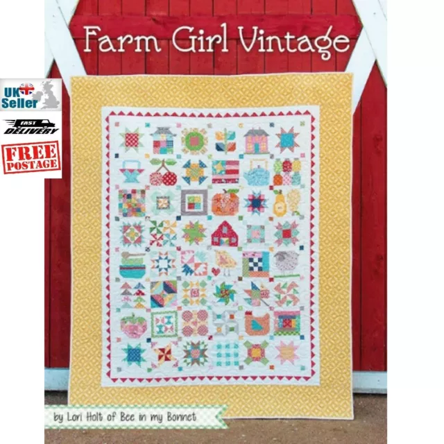 Quilty Fun Book by Lori Holt. Includes Bee in my Bonnet Row Along