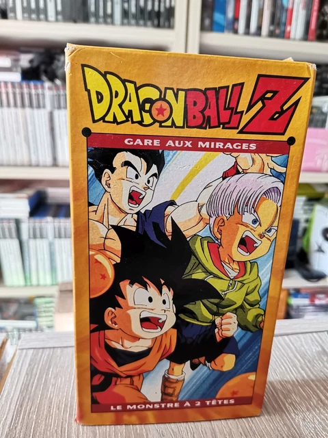 VHS Dragon Ball Z 1995 : Gare aux miracles + le monstre à 2 têtes k7 DBZ TF1