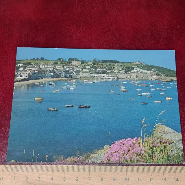 Vintage Postcard Hugh Town St. Mary's Isles of Scilly