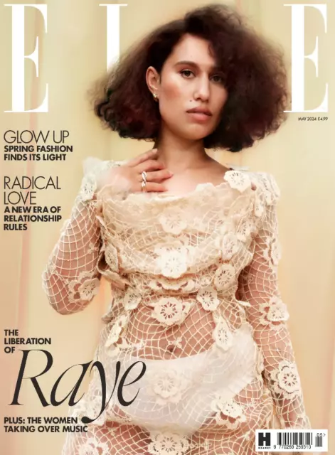 British Elle Magazine (UK) - May 2024 - The Liberation Of Raye - Spring Fashion