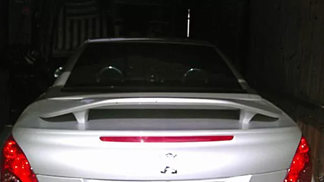 Spoiler Peugeot 307 Cc 01-05 & Peugeot 307 Cc 05-22 Apprettare