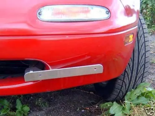 Front Offset JDM Nummernschildhalterung Halterung, Mazda MX5 mk1 mk2 89-00, MX-5 Eunos