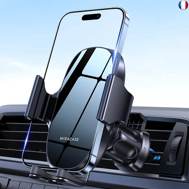 Support Phone Voiture Miracase Universel - Ventouse Militaire 4 En 1 Pour Tableau Bord & Pare-brise