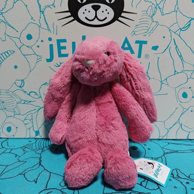 JELLYCAT SMALL BASHFUL Cersie Bunny BNWT £110.00 - PicClick UK