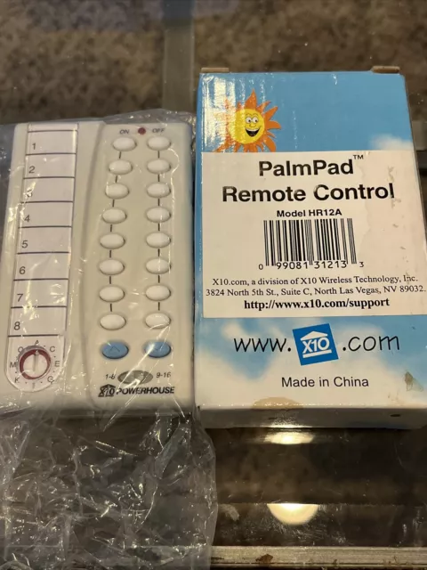 HR12A PalmPad Remote Control