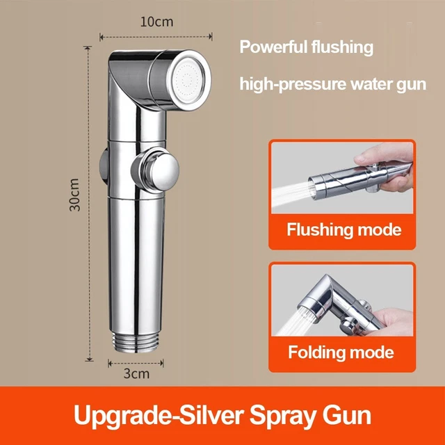 Kit Doccia Bidet Portatile Con Tubo 150cm - Doppia Modalità Getto/Flusso Per Igiene Intima - Foto 4