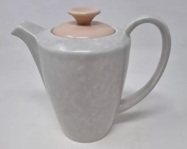 Poole Pottery Twintone Peach Bloom / Seagull Coffee Pot