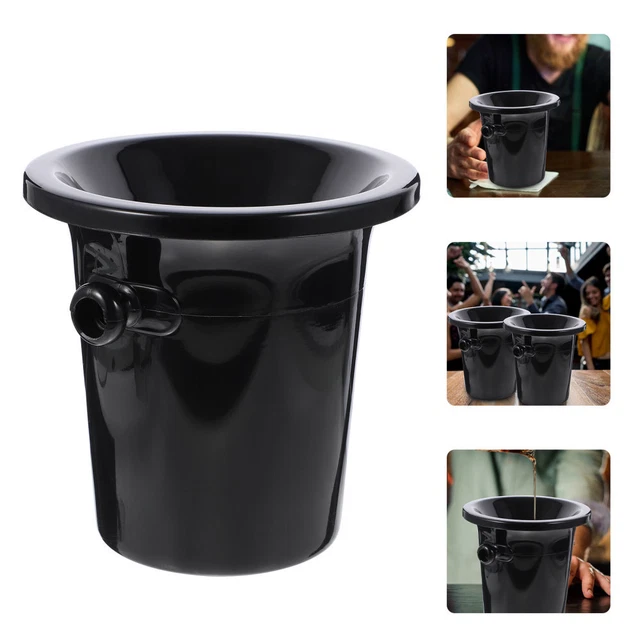 3 piezas barril de escupir taza de pincho de inmersión jarra de barro accesorios bebidas