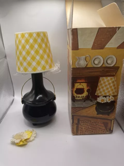 Avon Hearth Lamp Elusive Cologne/ Perfume (8 Oz.) Vintage In Box Never Used